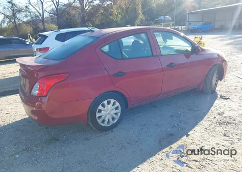 2014 Nissan Versa 1.6 S+ z USA, uszkodzony, nr VIN 3N1CN7AP4EL859625